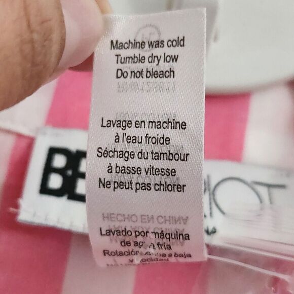 Beach Riot Alexa Top Plus Size 16-22 Striped Button Front Oversized Coverup NWOT - Picture 6 of 9